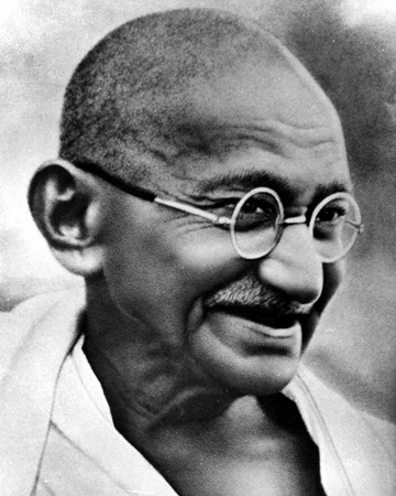 Introvert Mahatma Gandhi
