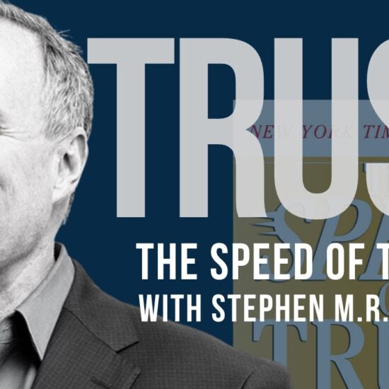 The SPEED of TRUST - Great read by S. Covey.